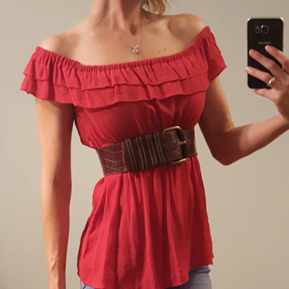 Sexy off-shoulder top